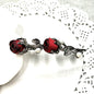 Creative Alloy Rose Rhinestone Hair Clip