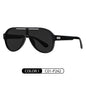 Fashion TR One-piece Large Frame Colorful Polarized Sunglasses