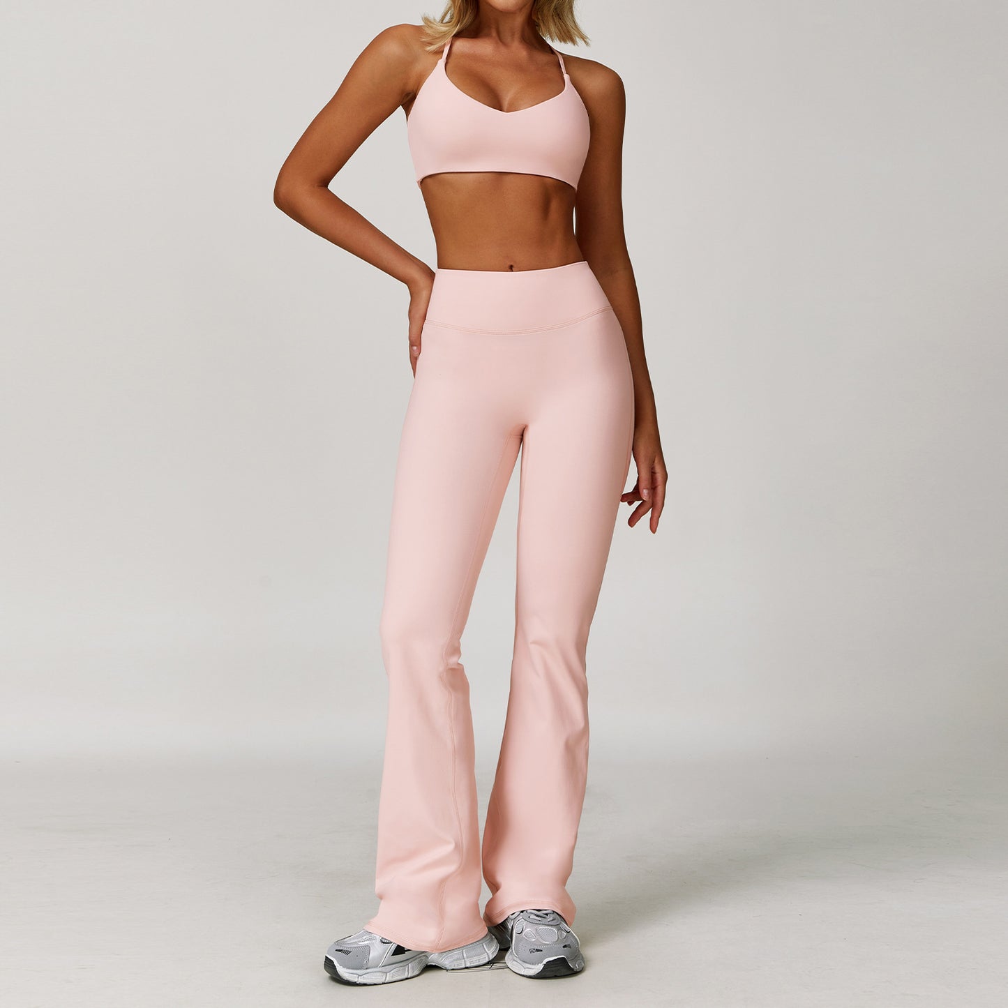 Tight Quick-drying Fitness Sanding Yoga Suit