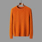 New Men's Round Neck Loose Sweater