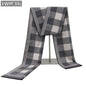 Men's Scarf European And American Cashmere Autumn And Winter Business Plaid