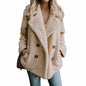 Winter Jackets Fluffy Teddy Coat Female Warm Artificial Fleece Winter Clothes