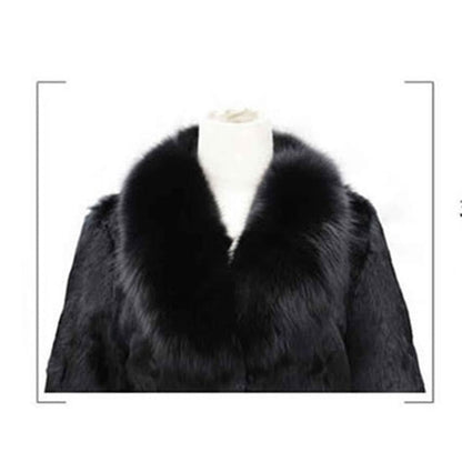High Quality Winter Warm Fluffy Faux Fur Coats Jackets Women Furry Short Faux