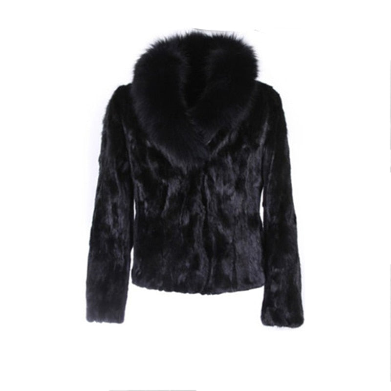 High Quality Winter Warm Fluffy Faux Fur Coats Jackets Women Furry Short Faux