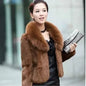High Quality Winter Warm Fluffy Faux Fur Coats Jackets Women Furry Short Faux