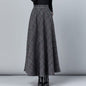 Printed Skirt Women's High-end Line Skirt Floral