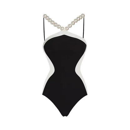 Women's All-match Simple One-piece Swimsuit Dress