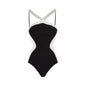 Women's All-match Simple One-piece Swimsuit Dress