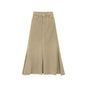 Fall Retro Hong Kong Style Women's High Waist Denim Skirt