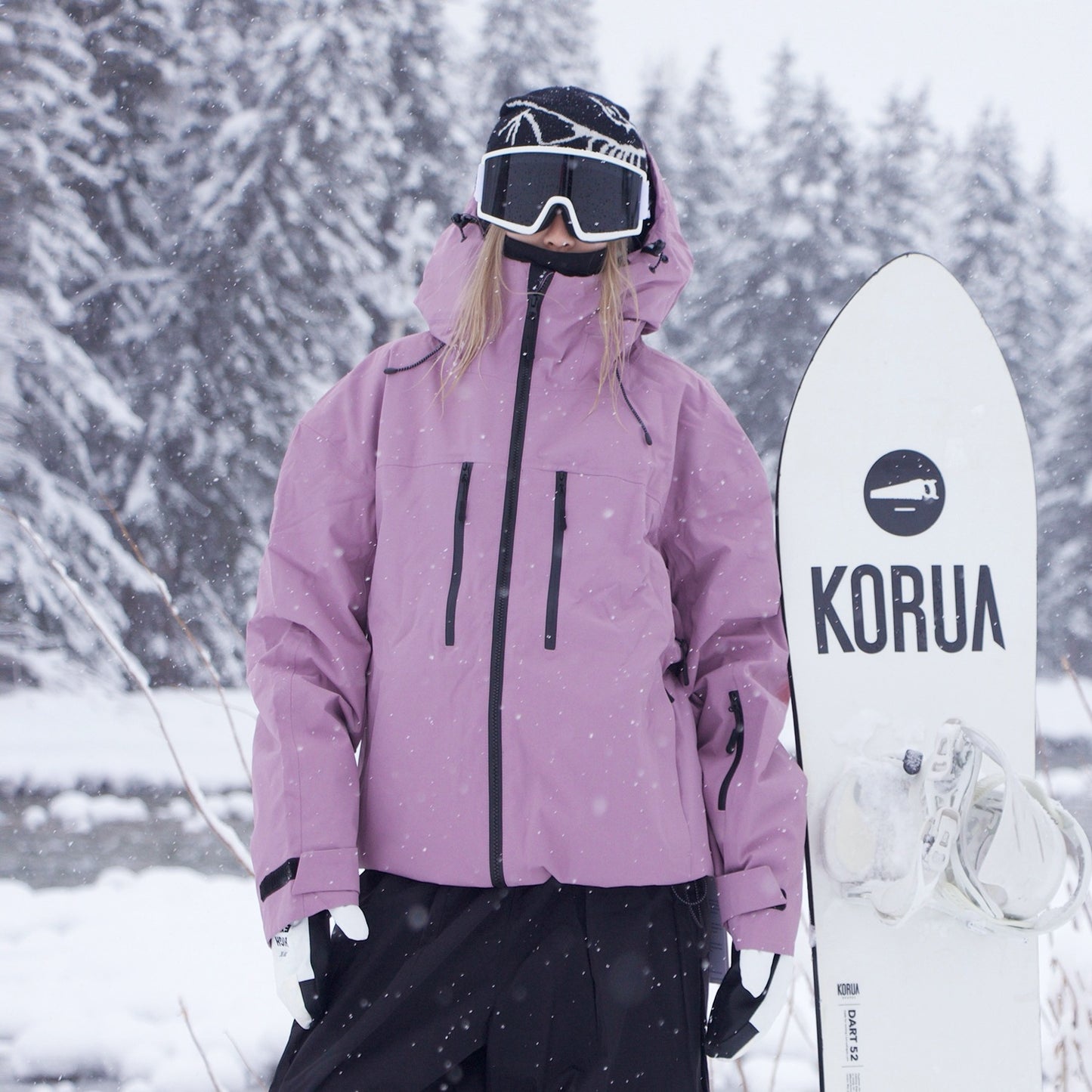Waterproof And Moisture Permeable Full Pressure Glue Snowboard Clothing