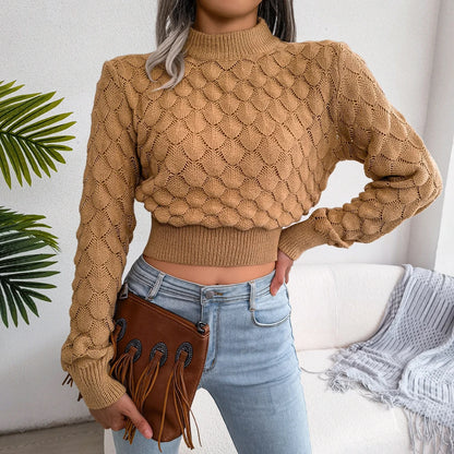 Women Casual  Long Sleeve Knitted Pullovers