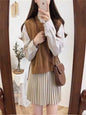 Sweater Vest Pullover Female Knitting Overszie Sweaters Sleeveless Tank Girls