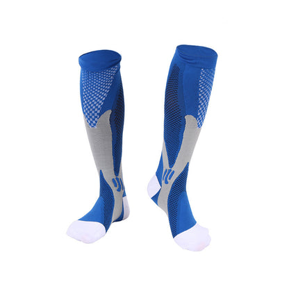 Nylon Men's And Women's Sports Muscle Strength Outdoor Football Compression Socks