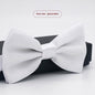 Men's Solid Color Formal Wear Wedding Business Casual Groom Groomsman Bow Tie