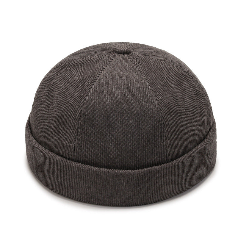 Skullcap Japanese Style Beanie Chinese Landlord Hat Men's Casual Outdoor Personality Hat