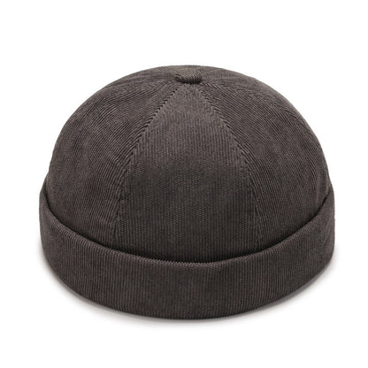 Skullcap Japanese Style Beanie Chinese Landlord Hat Men's Casual Outdoor Personality Hat