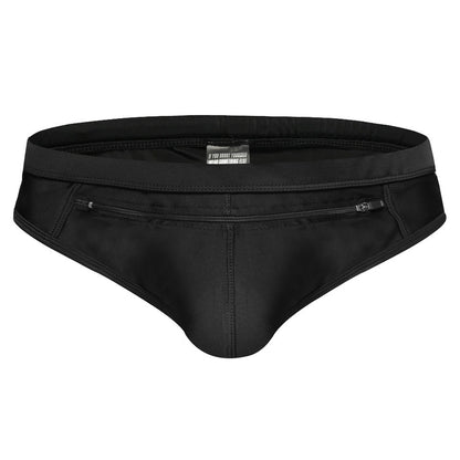 Back Pocket Men's Front Pocket Zipper Design Quick-drying