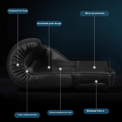 Sanda Fight Professional Combat Training Breathable Boxing Glove