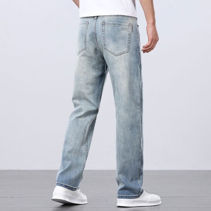 Loose Straight Summer Thin Men's Jeans
