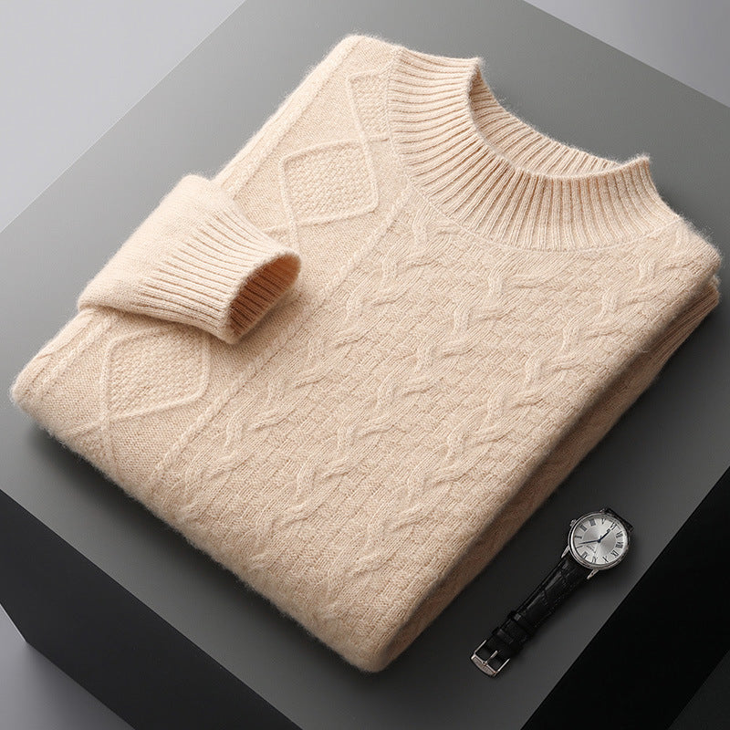 Pullover Wool Base Trendy Knitwear