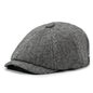 Herringbone Peaked Cap Middle-aged And Elderly Beret