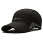 Quick-drying Hat Men's Summer Outdoor Sports Peaked Cap Couple Hats Hollow Lightweight Breathable