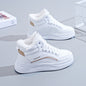 Fleece-lined High-top Insulated Casual Cotton Shoes