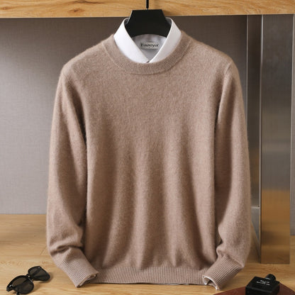 Thermal Head Cover Knit A Sweater Autumn And Winter Round Neck