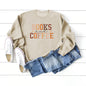 European And American Round Neck Sweater Women's Printing Stylish All-matching