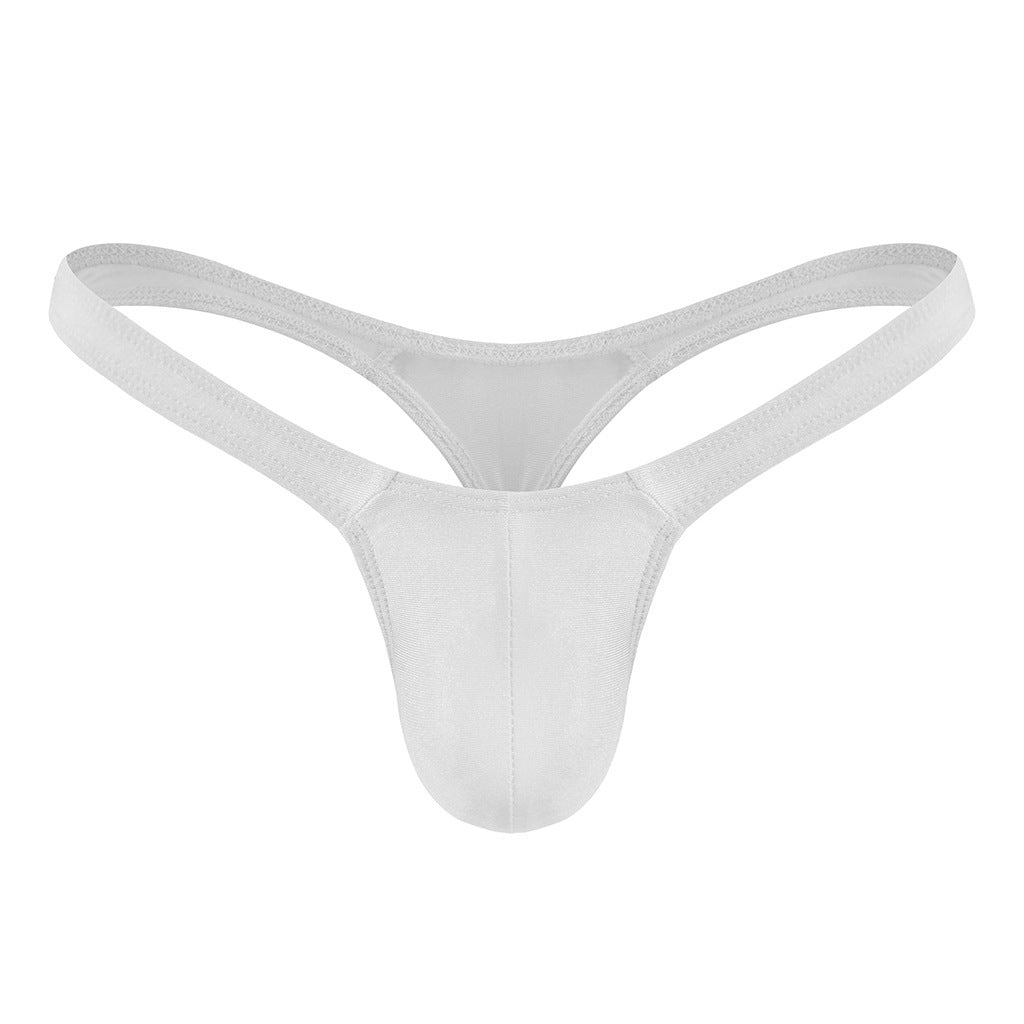 Men's Sexy Lingerie Underwear Flying Bird Xiaoding Opaque Swimming Material T-back