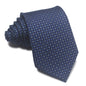 8CM Polyester Jacquard Striped Tie Men's Business Formal Red Black Blue