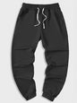 Women's Pure Color Tied Sports Trousers