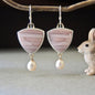 Retro Geometric Enamel Personalized Earrings