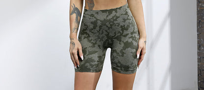 Sports Bra Hip-lifting Fitness Shorts Cross-border Sports Suit Seamless Yoga Suit Women