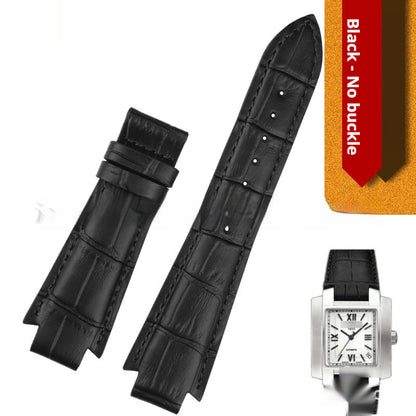 Calfskin Wrist Strap Accessories Concave-convex Mouth