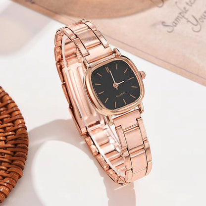 Women's Alloy Square Roman Quartz Watch