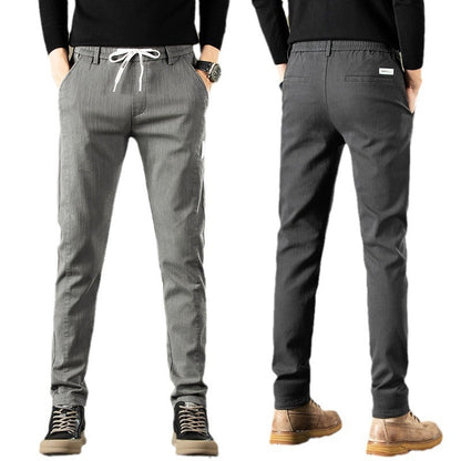 Loose Straight Casual Pants Stretch Sports Trousers