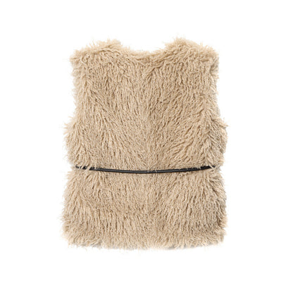 Temperament Women's Affordable Luxury Furry Vest