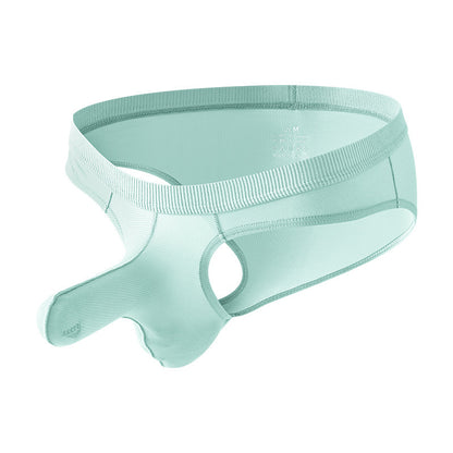 Low Waist Briefs Underwear Ice Silk Men's Sexy Panties