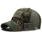 Tear Mark Velcro Outdoor Sun Protection Tactical Camouflage Baseball Hat