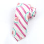 Korean Style Narrow Men's Clothing Cotton Tie