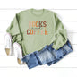 European And American Round Neck Sweater Women's Printing Stylish All-matching