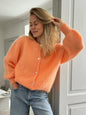 Macaron Color Sweater Cardigan For Women
