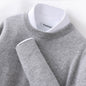 Men's Long Sleeve Pullover Business Casual Sweater Autumn And Winter Wild Thickened
