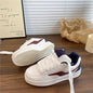 Dopamine Color Matching Classic Preppy Style Raise The Bottom Four Seasons Women's Board Shoes