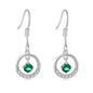 Fashion Simple Beccarite Round Earrings