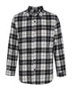 Teenage Men's Checked Long-sleeved Casual Shirt