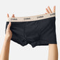 Men's Ice Silk Boxer Shorts Summer Thin Breathable Boxer