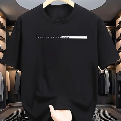 Men's Fashion Wear Half Sleeve Bottoming Shirt