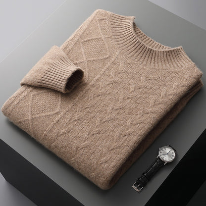 Pullover Wool Base Trendy Knitwear
